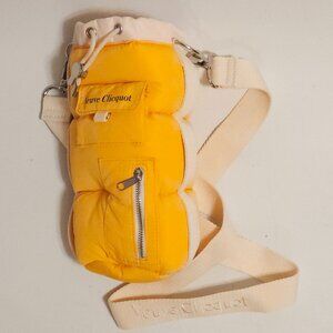 Veuve Clicquot Puffy Bottle Holder Cooler Bag Travel Tote HTF